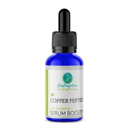 Copper Peptide BEST Anti-Aging Serum Booster DIY Make Your Own Face Cream or Hair Tonic with GHK GHK-Cu Tripeptide-1 Anti Wrinkle Collagen Boost Youthful-looking Regenerate Mature Skin