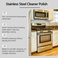 thumbnail image 4 of Kitchen Cleaner & Stainless Steel Polish 300ml | Heavy Duty Burnt Stain Remover for Pots Pans Sinks | Powerful Grease Cutting Cleaning Liquid with Sponge | Tough Oil Buildup | Fast Effective Kitchen, 4 of 6