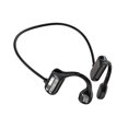 thumbnail image 2 of Auricular de conducción ósea, recargable, compatible con Bluetooth, V5.0, auricular abierto, auricular para entrenamiento, manos libres, negro AweSitey EL004997-01B, 2 of 2