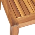 thumbnail image 6 of GDF Studio Savannah Outdoor Acacia Wood and Wicker 6 Seater Chat Set, Mixed Mocha and Natural, 6 of 10