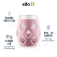 thumbnail image 2 of Set de copas de vino Ello Cru, 500 ml, sin tallo y funda de silicona, 4 unidades, 2 of 3