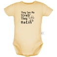 thumbnail image 5 of iDzn Pack of 2, My 1st st. Patrick's Day & They See Me Strolli' They Hatin Funny Rompers For Babies, Newborn Baby Unisex Bodysuits, Infant Jumpsuits, Toddler 0-24 Months Kids One-Piece Oufits, 5 of 5