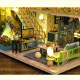thumbnail image 4 of de muñecas DIY Mini modelo con muebles esca 1:24 sa creativa artesanía en mini para adultos adolescentes Yotijar casa de muñecas en miniatura, 4 of 10