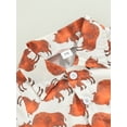 thumbnail image 5 of Wassery Baby Boy Summer Romper Shirt 3 6 12 18 Months Infant Boys Short Sleeve Button Down Cow Print Bodysuit Western Clothes, 5 of 8