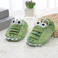 thumbnail image 4 of Ketyyh-chn99 Slippers for Boys Girls Winter Warm Shoes Boys & Girls Memory Foam Kids House Slippers Nonslip Indoor & Outdoor Size for US 11.5,Green, 4 of 8