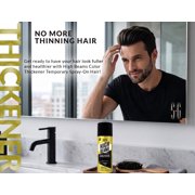 [3 PACK] High Beams Color Thickener Temporary Spray-On Hair [#11 BLACK] 2.7 oz. * BEAUTY TALK LA *