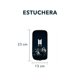 thumbnail image 3 of Mochila con cable de audio USB puerto de carga coreano casual portátil bolsa univer negro HAPPY ME, 3 of 4