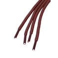 thumbnail image 3 of INSPIRE CHIC Unisex Thick Solid Color Round Shoelaces for Leather Boots Rust Red 140 cm/55", 3 of 4