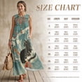 thumbnail image 7 of Xoenoiee Cat Koi Fish Print Linen-Like Maxi Dresses for Women 2026 Plum Blossom Waves Casual Summer Sundresses with Pockets 2026 Round Neck Sleeveless Tank Dress Flowy Outfits with Back Zipper, XL, 7 of 7