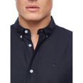 thumbnail image 4 of Bewley & Ritch - Camisa Balton de Oxford de Manga Corta para Hombre (Marino), 4 of 5