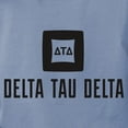 thumbnail image 3 of CafePress - Delta Tau Delta Black Stacked Signature T Shirt - Womens Comfort Colors® Shirt, 3 of 4