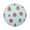 Gifts and Birds, variant on 15.4" Round Placemat Set of 1 Polyester Fabric Place Mats Non-Slip Dining Kitchen Table Mats for Kitchen Party Decor Cute Christmas Reindeer Pattern