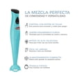 thumbnail image 3 of Batidora Manual De Inmersión ELITE CUISINE Color Celeste, 3 of 4