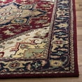 thumbnail image 4 of Safavieh Heritage Collection HG625A Handmade Traditional Oriental Premium Wool Area Rug, 4' x 6', Red, 4 of 5
