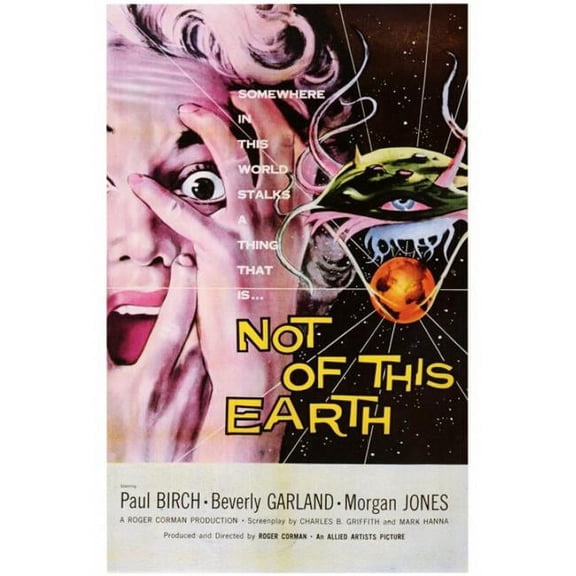 Posterazzi MOVAH3603 Not of This Earth Movie Poster - 27 x 40 in.