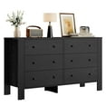 thumbnail image 4 of 6 Drawer Dresser for Bedroom, Modern Double Dresser Organizer with Storage Drawers, Wooden Chests of Drawers for Bedroom, Entryway, Hallway, Home Office, 4 of 8