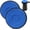 Blue seatmat*2, variant on Collapsible Camping Stool, 650 lbs Heavy Duty telescoping Stool, Height Adjustable Portable seat with Strap for Hiking, Fishing, Gardening, BBQ, Travel, Queue