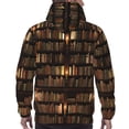 thumbnail image 7 of Naloa Bookshelves Men's Casual Hooded Collar Drawstring Hoodies Pullover Sweatshirts Casual Long Sleeve Shirts-4X-Large, 7 of 7