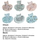 thumbnail image 5 of Methold de perro, disfraz de verano y primavera para perros, mono para mascotas, artesanía, ropa práctica para cachorros, hermosa rosa XS Ropa para mascotas Azul Piña XS Methold PT003839-21, 5 of 6