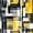 Ombre 01, variant on Manfei Abstract Geometric Full Size Bedding Sets, Watercolor Artwork Full Size Bed in a Bag, Red, Black and White, Black Reversible 7pcs