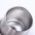 thumbnail image 5 of VONTER Stainless Steel Sippy Cup, Double Wall Vacuum Insulated Sippy Tumble with Handle, Children's Thermos Water Cup for Water and Milk,Green, 5 of 7