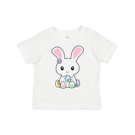 

Inktastic Kawaii Easter Bunny Gift Toddler Toddler Girl T-Shirt