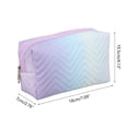 thumbnail image 3 of Trendy Cosmetics Bags Portable Makeup Bag for Women Practical Toiletry for Travelers, 3 of 9