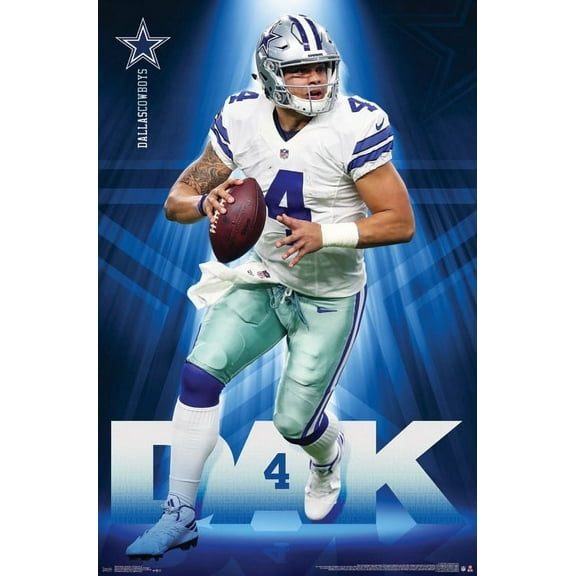 Dallas Cowboys - Dak Prescott Poster Print (22 x 34)