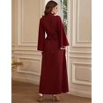 thumbnail image 3 of Ramadan Muslim Women Kaftan Abaya Dubai Turkey Dresses, 3 of 5
