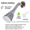 thumbnail image 3 of Regadera Cuadrada IUSA con brazo y Chapetón Metálicos, 3.8 L/min, 3 of 4