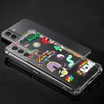 thumbnail image 5 of Hippie Skull Clear Case for Samsung Galaxy S23,Aesthetic Art Design Case for Men Women,Unique Trendy Transparent TPU Bumper Case Cover, 5 of 5