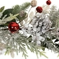 thumbnail image 6 of Northlight Frosted Pinecones and Berries Artificial Christmas Garland - 6' x 8" - Unlit, 6 of 8