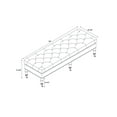 thumbnail image 2 of Linon Isabelle Linen Tufted Bench, Multiple Sizes and Colors, 2 of 4