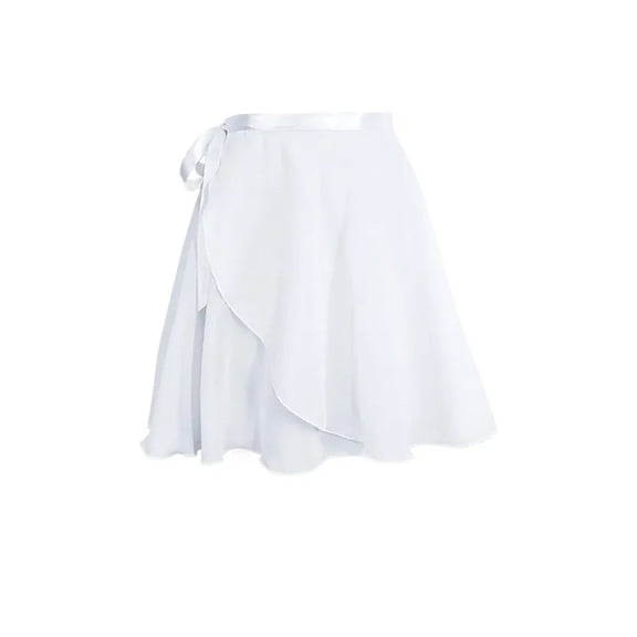 18 Color Ballet Dance Skirts Chiffon Pettiskirts Girl Ballet Dance Tulle Skirt Pull-On Wrap Pleated Skirt With Adjustable