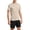 Khaki, variant on hotojiny Mens Summer Track Suits 2 Piece Shorts Sets Fashion Short Sleeve Top Loose Fit Shorts Workout Sweatsuit Outfits(Purple,X-Large)