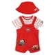 thumbnail image 1 of Set de ropa Disney Cars para bebés de 12 meses con sombrero para el sol, 1 of 5