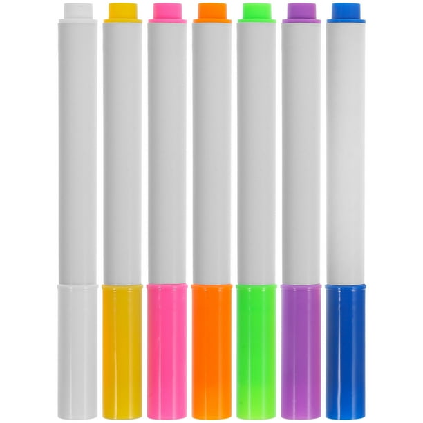 7 Uds marcadores de borrado en seco bolígrafos de pintura marcadores de colores marcadores magnéticos marcadores de pizarra blanca