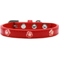 thumbnail image 3 of Dog, Puppy  Pet Widget Fashion Collar, "Red Roses", 3 of 9