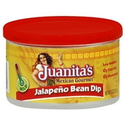 Juanita's Foods Mild Jalapeno Bean Dip, 9 oz (Pack of 12)