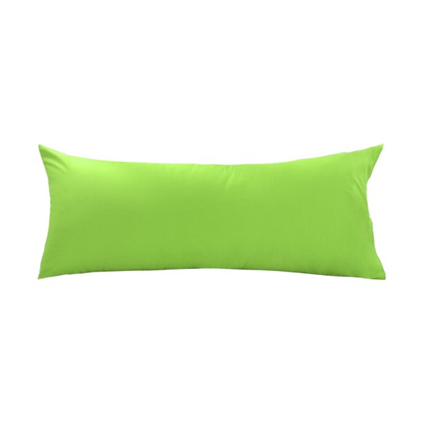 PiccoCasa SilkySoft Egyptian Cotton Body Size Pillow Cases, Green