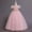 c01Pink, variant on USNSM (4-14 Years) Children's Dress Girl's Puff Sleeve Princess Dress Long Sequin Dress Dress Size 110-160 Colorful 4-5 Years
