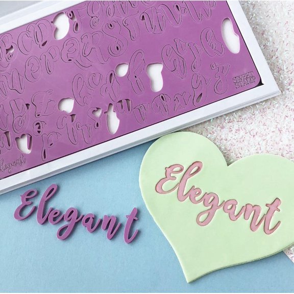 Sweet Stamp Letter Set - Elegant