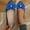Blue, variant on Daily Wear Comfortable Indoor Outdoor Casual Shoes for Women Shallow Cut Bowknot Rhinestone Plus Size Spring Summer Green 7