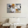 thumbnail image 2 of Elephant Stock Taking Off Wall Art - Horizontal Canvas Wall Art - Living Room Wall Decor - Abstract Canvas - Brown And Gray Decor By Natasha Barnes - 36" x 24", 2 of 8