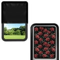 thumbnail image 2 of Yuyamidu Red Rose RV Door Window Shade Universal Camper Trailer Blackout Window Cover RV Side Door Window Shade Cover Decorative Accessories for Inside Camper, 2 of 7