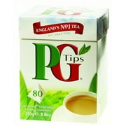 P G Tips Pyramid Teabags, 80ct, 8.18oz (232g)
