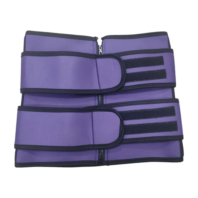 Qarigey Entrenador de cintura Corsé de entrenamiento Recortador de cuerpo Neopreno Elasticidad Conveniencia Suministros de fitness Type3 NO3