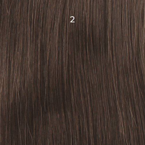 Bobbi Boss Emerson Premium Synthetic Swoop Part Boss Lace MLF648 Lace Wigs / Color: 2 - DARK BROWN