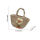 thumbnail image 3 of Bolso tote para mujer | Bolso de hombro tejido informal para mujer | Bolso de gran capacidad para el día a día, el trabajo y los viajes | Bolso de mano ligero de poliéster, 3 of 6