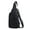 Camouflage Black, variant on BadPiggies Men's Sling Bag Multipurpose Daypack Shoulder Chest Crossbody Bag with USB Charging Port